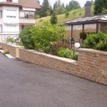 Mur en barettes Bourgogne