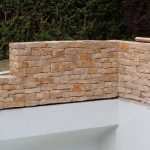 Mur en barettes Bourgogne